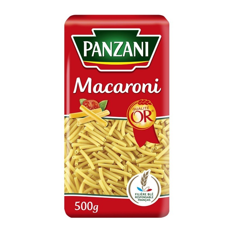 Paste Fainoase Macaroni, Panzani, 500 G