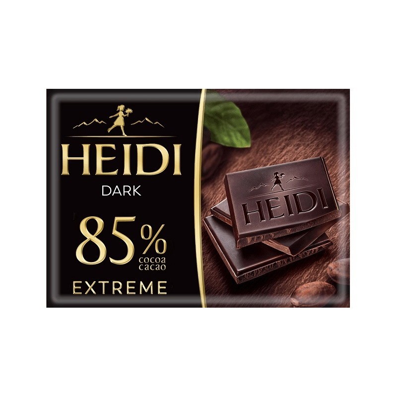 Ciocolata Amaruie Heidi Dark Extreme 85% Cacao 27 g