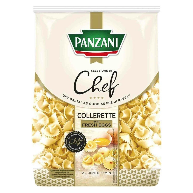 Paste Fainoase Collerette Chef cu Ou, Panzani, 400 G