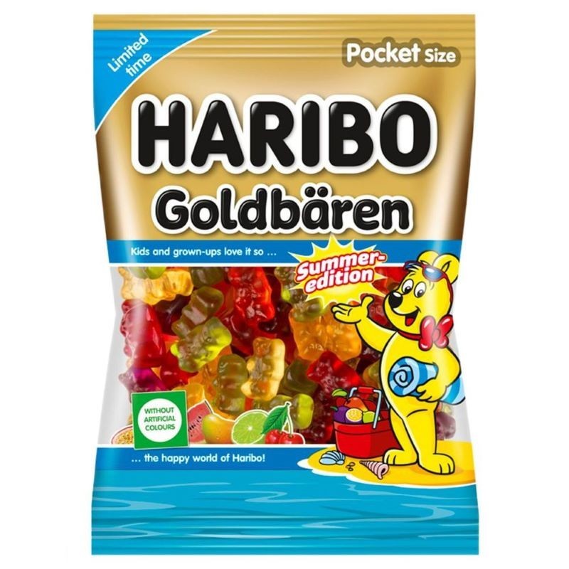 Jeleuri Haribo Goldbaren Summer Edition 100 g