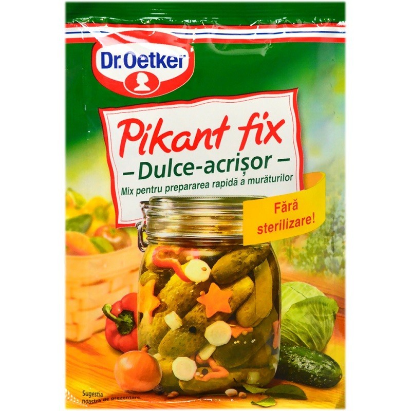 Pikant Fix Dr. Oetker Dulce Acrisor 100 g