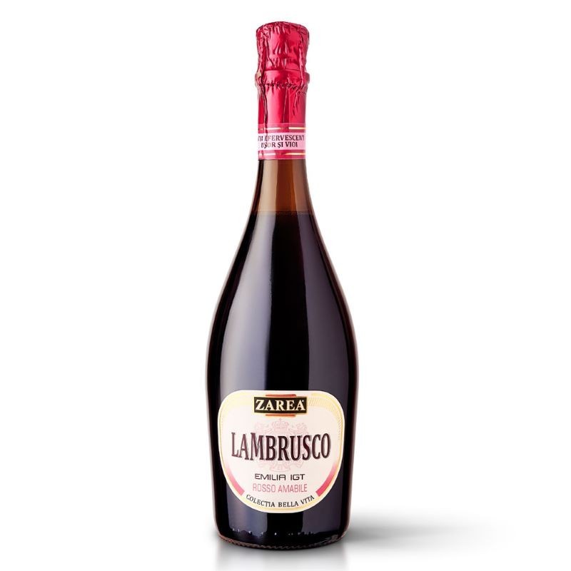 Vin Petiant Rosu Zarea Lambrusco, Demidulce, 0.75 l