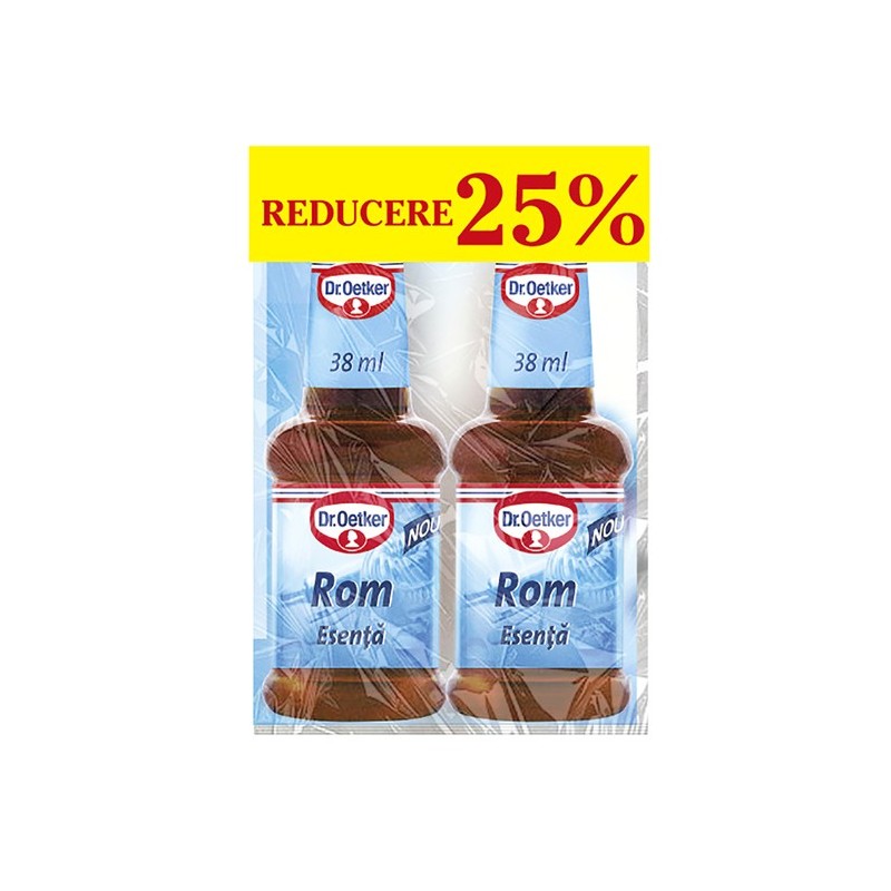 Esenta Rom Dr. Oetker 2Buc-25% 38 ml
