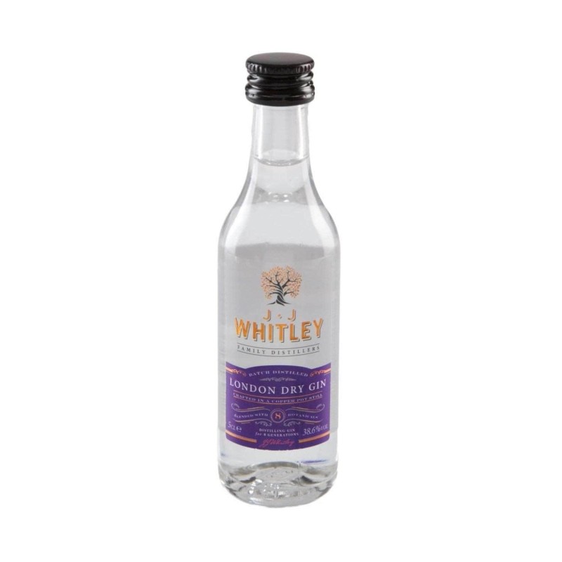 Gin Jj Whitley, 38.6% Alcool, Miniatura, 0.05 l