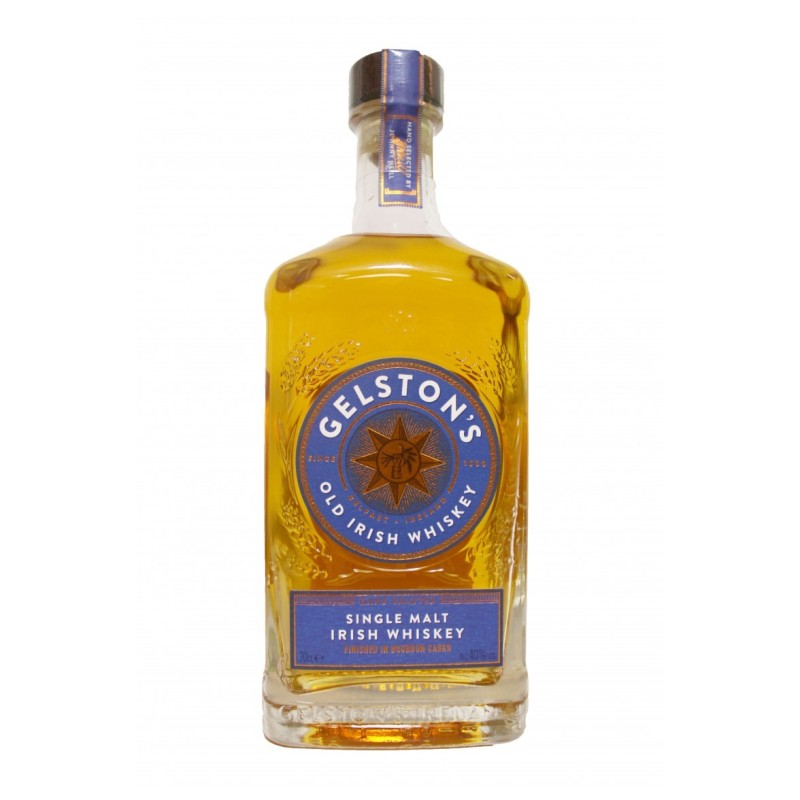 Whisky Gelston's, Rum Whiskey, 12 Ani, Single Malt Irish, 43% Alcool, 0.7 l