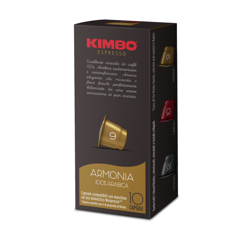 Cafea Capsule Armonia, Kimbo, 10 x 5.5 g