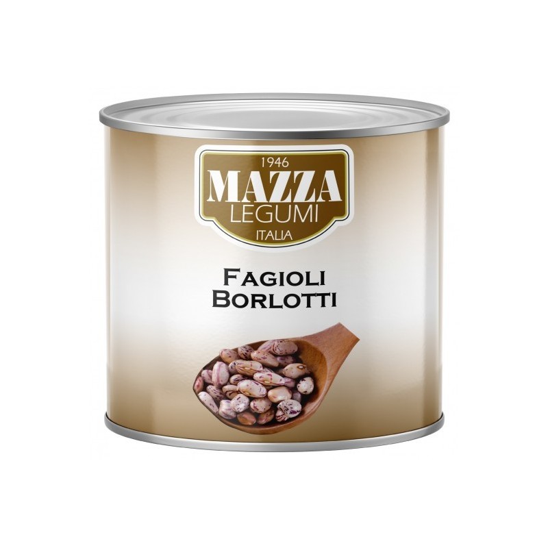 Fasole Alba Borlotti, Mazza, 2500 g