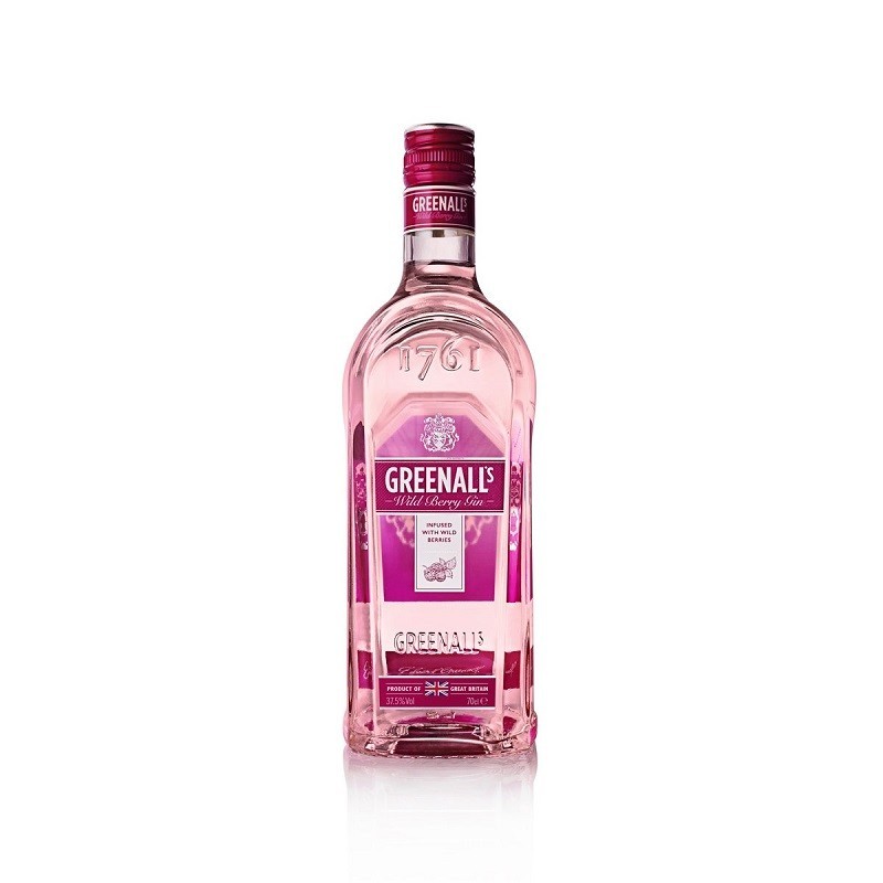 Gin Qnt Greenalls, Fructe de Padure, Wild Berry Gin, 37.5% Alcool, 0.7 l