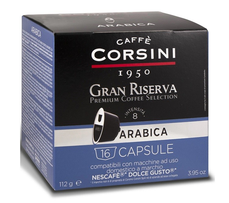 Capsule Cafea Corsini Gran Riserva Arabica Dolce Gusto 16X7G