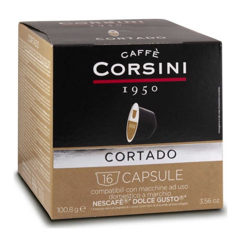 Capsule Cafea Corsini Cortado Dolce Gusto 16 X 6,3 g