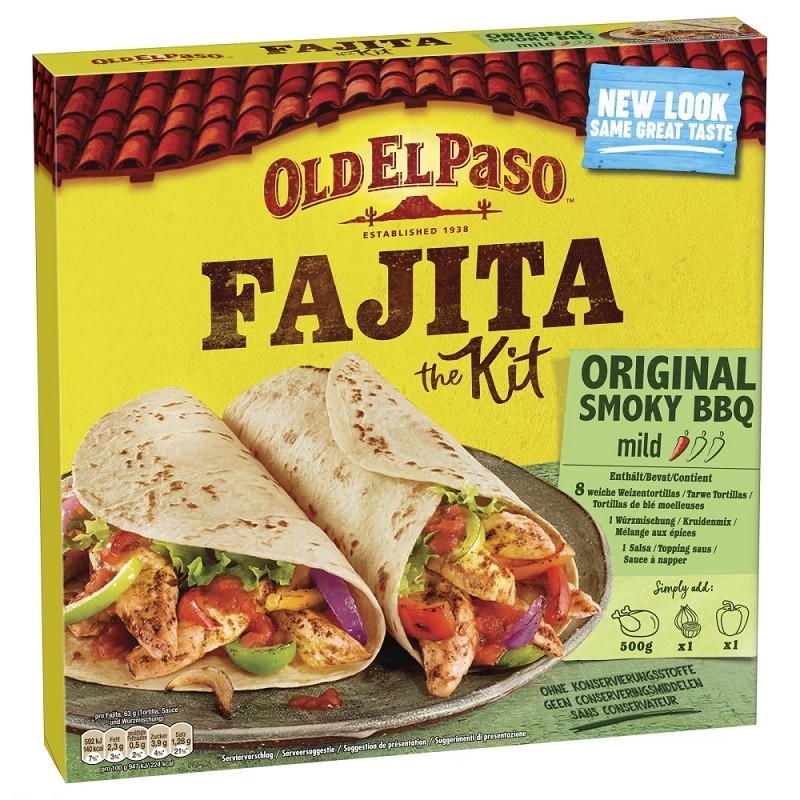Kit Fajita, Old El Paso, 500 g