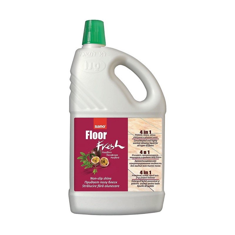 Detergent pentru Pardoseli Sano Floor Fresh Passiflora 2 l