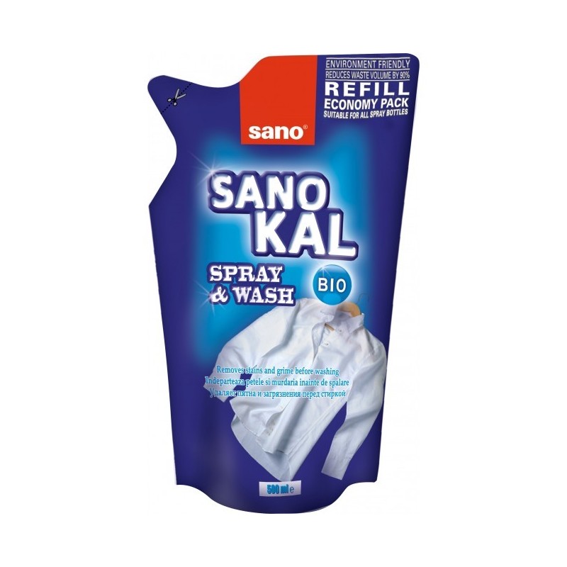 Solutie Indepartare Pete Sano Kal Spray & Wash Refill 750 ml