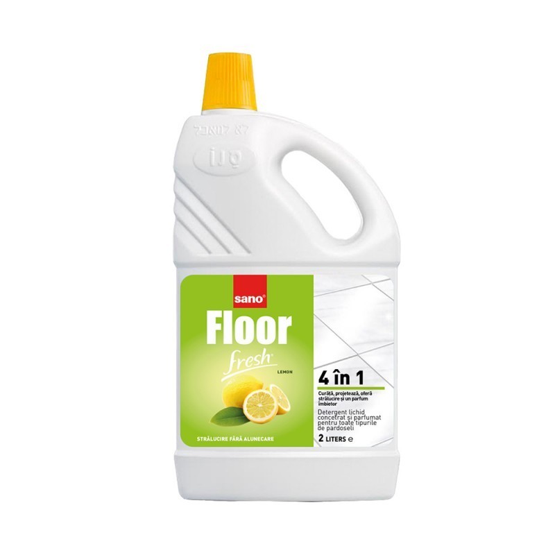 Detergent pentru Pardoseli Sano Floor Fresh Lemon 2 l