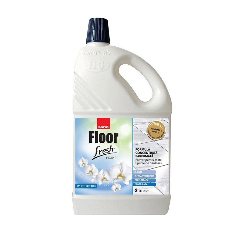 Detergent pentru Pardoseli Sano Floor Home Fresh White Orchid 2 l