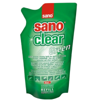 Rezerva Solutie pentru Curatat Geamuri Sano Clear Green Refill 750 ml