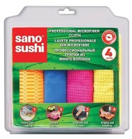 Laveta Microfibra Profesionala Sano Sushi 4 Bucati