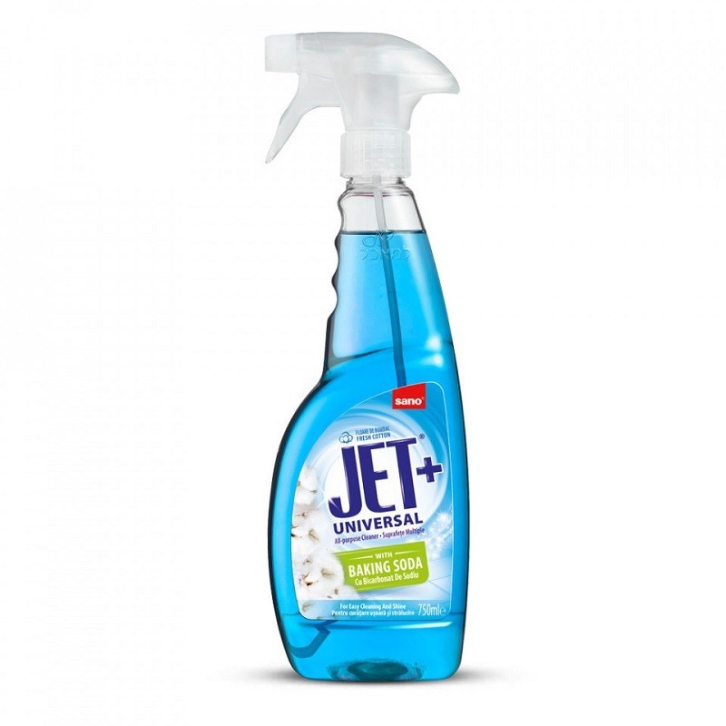 Detergent Universal de Curatare Sano Jet cu Bicarbonat Sodiu 750 ml