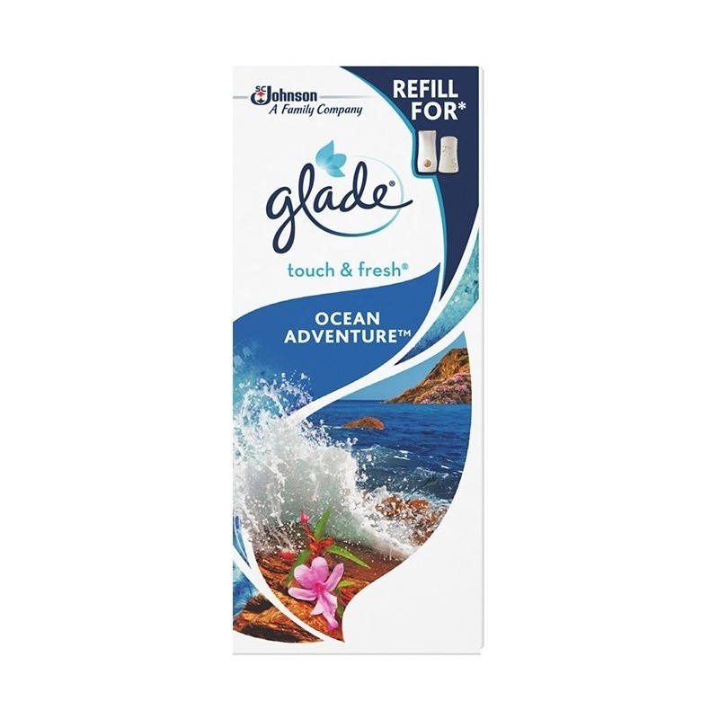 Rezerva Odorizant de Camera Glade Microspray Touch & Fresh Oceane Adventure 10 ml