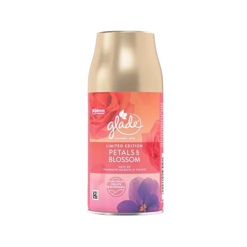 Rezerva Odorizant de Camera Automatic Spray Glade Limited Edition, Petals and Blossom, 269 ml