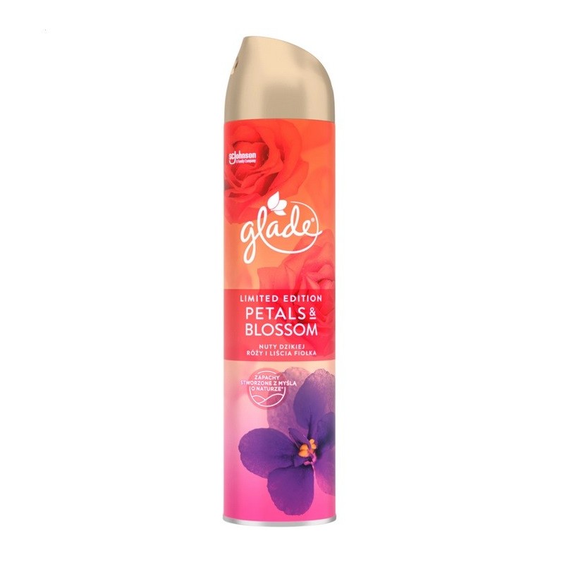 Odorizant de Camera Spray Glade Limited Edition, Petals and Blossom, 300 ml