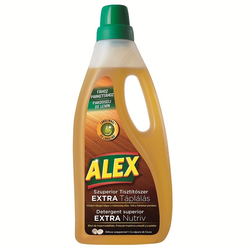 Detergent Extra pentru Pardoseli din Lemn Alex 750 ml