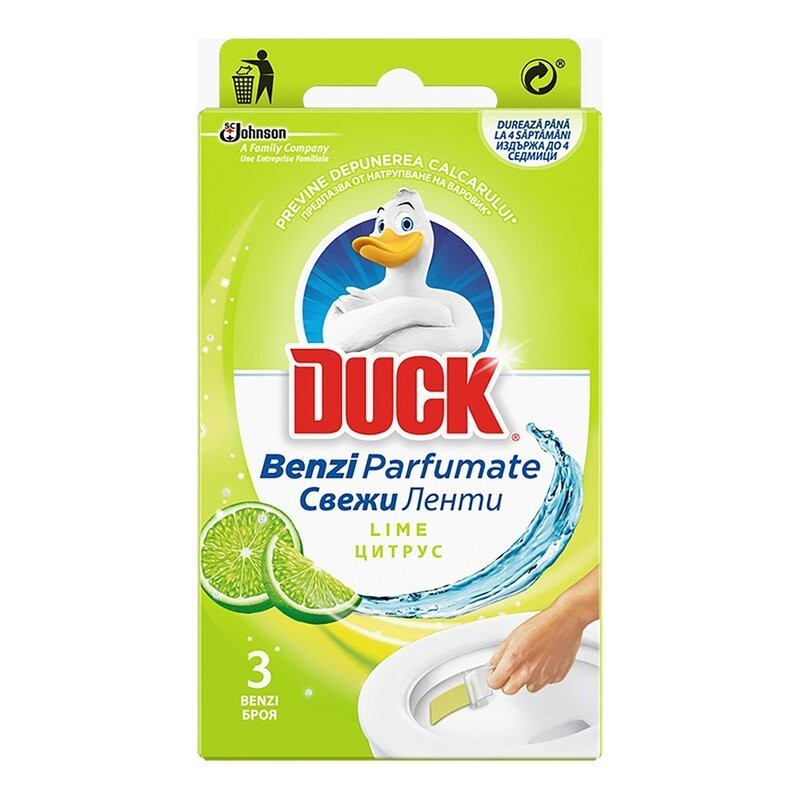 Benzi Parfumate Duck WC cu Parfum de Citrice 27 g