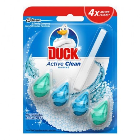 Odorizant Toaleta Duck Active Clean Marine 38.6 g...