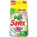 Detergent Automat Savex 2 in 1 Fresh, 100 Spalari, 10 kg