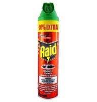 Spray Anti-Insecte Raid Gandaci si Furnici 400 ml + 50 %