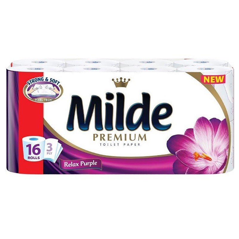 Hartie Igienica Milde Relax Purple 16 Role Strong Soft