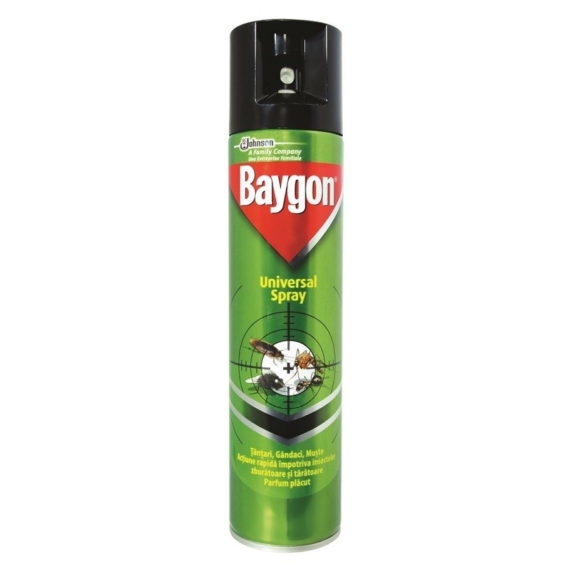 Spray Insecticid Baygon Universal, 400 ml
