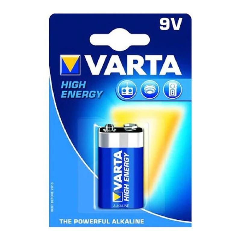 Baterie Varta High Energy 9V 4922 1 Bucata / Blister