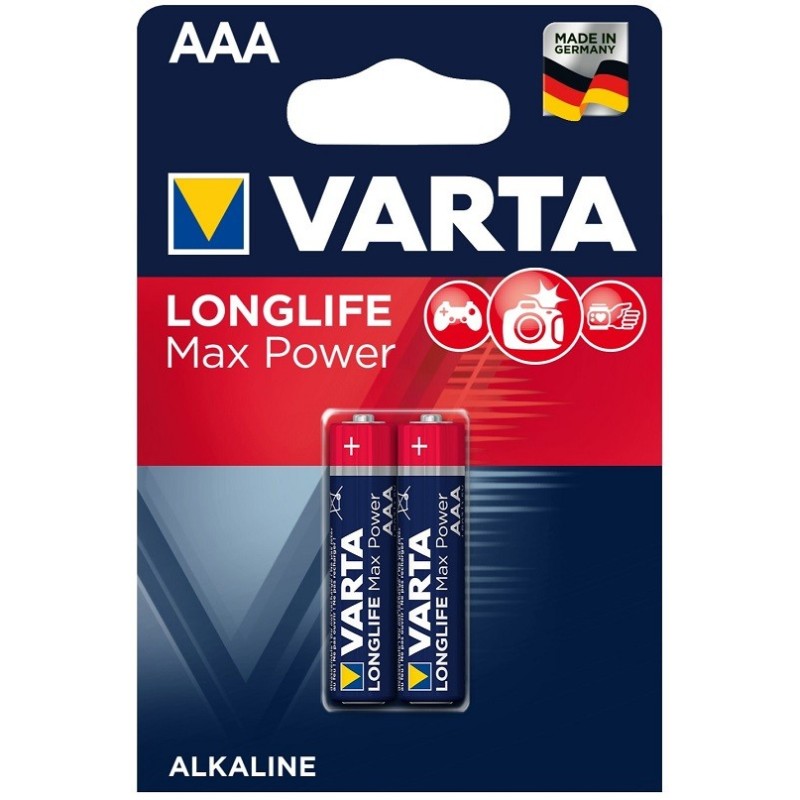 Baterie Varta Longlife Max Power 4703 LR03 2 Bucati