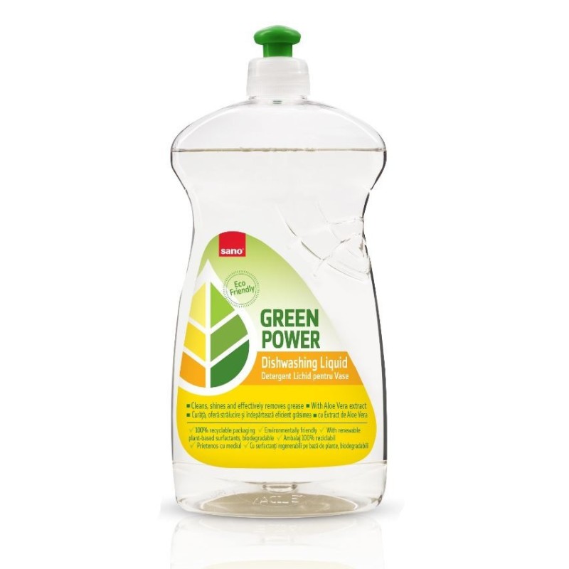 Detergent Lichid pentru Vase Sano Green Power 700 ml