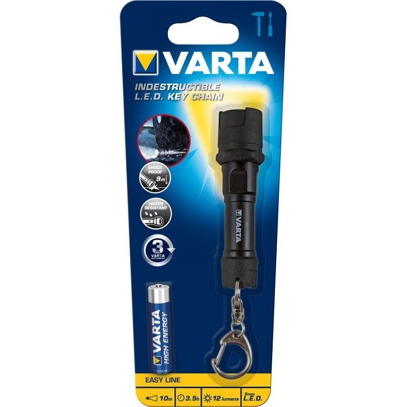Lanterna LED Breloc Varta Indestructibila Key Chain 16701