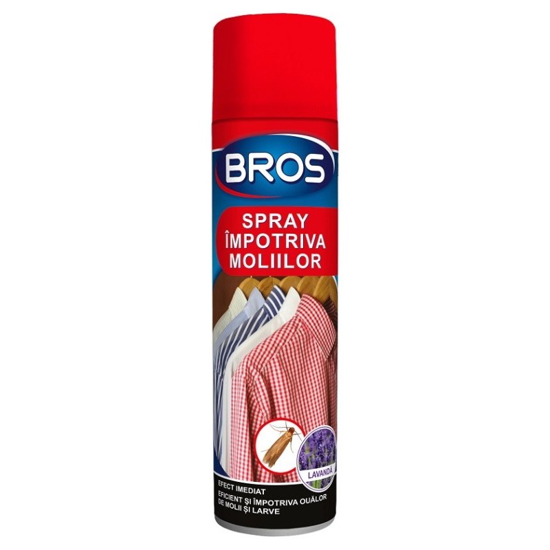 Spray Impotriva Moliilor Bros, 150 ml