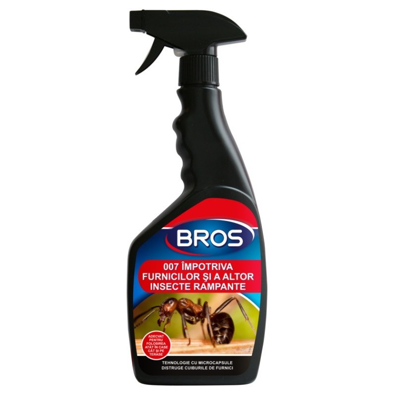 Spray Impotriva Furnicilor si Altor Insecte Rampante Bros, 500 ml