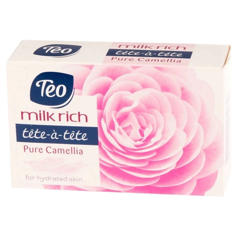 Sapun Solid Teo Milk Rich Pure Camellia 100 G