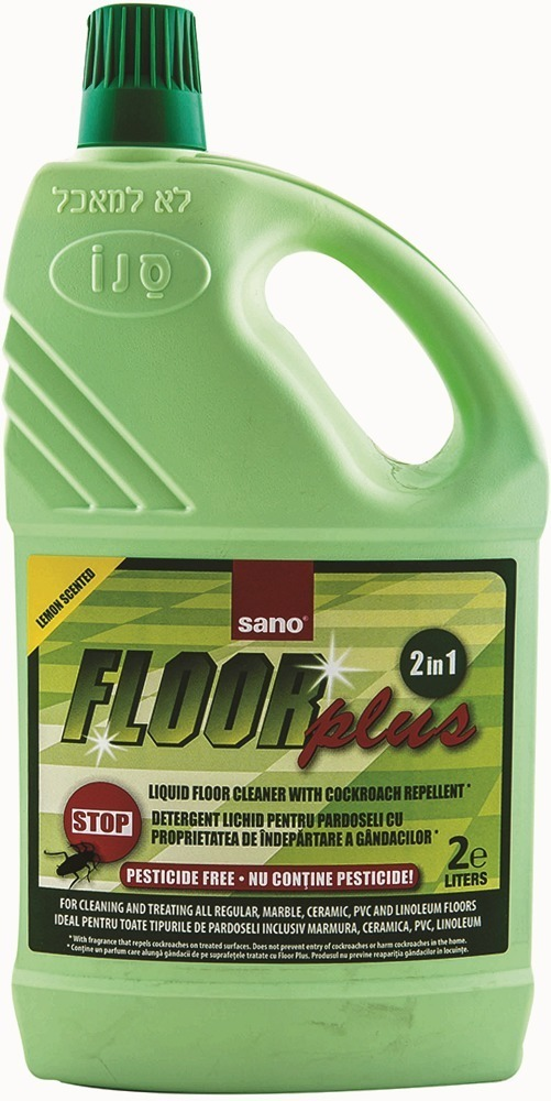 Detergent Insecticid pentru Pardoseli Sano Floor Plus 2 l