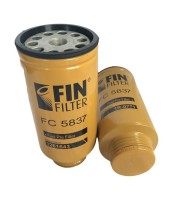 Filtru Combustibil FC5837 226 mm lung., Infiletabil, FIN-FILTER