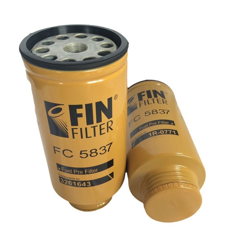 Filtru Combustibil FC5837 226 mm lung., Infiletabil, FIN-FILTER