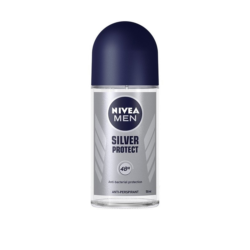 Deodorant Roll-On Men Silver Protect Nivea, Deo 50 ml