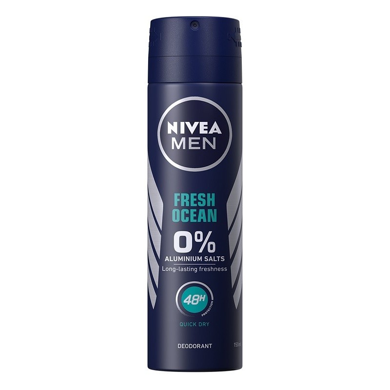 Deodorant Spray Men Fresh Ocean Nivea Deo 150ml