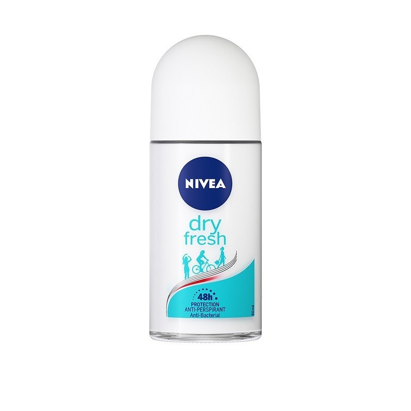 Deodorant Roll-On Dry Fresh Nivea Deo 50 ml