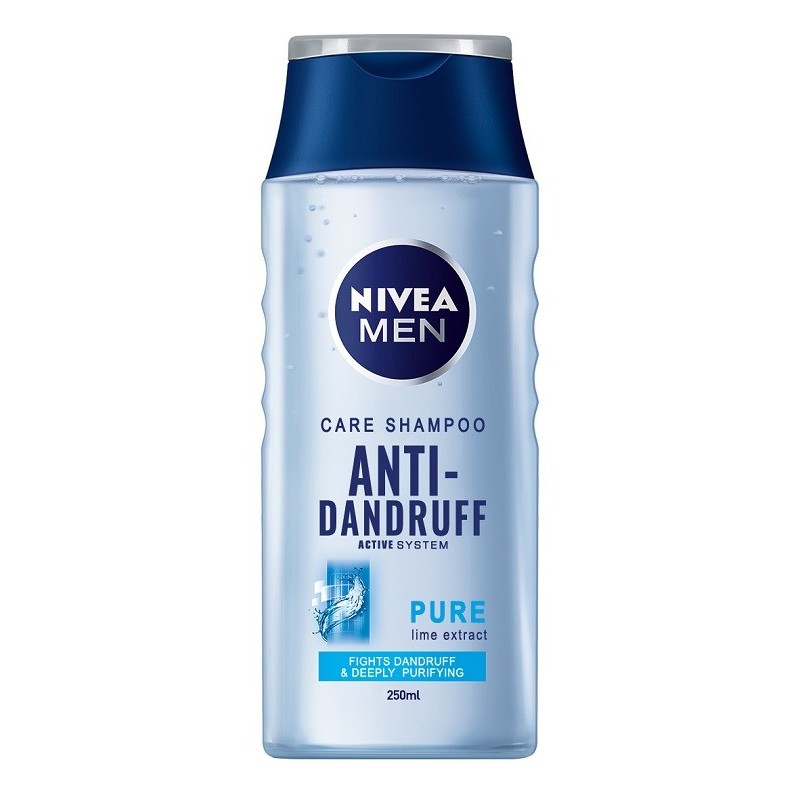 Sampon de Par Men Antimatreata Pure Nivea Hair Care, 250 ml