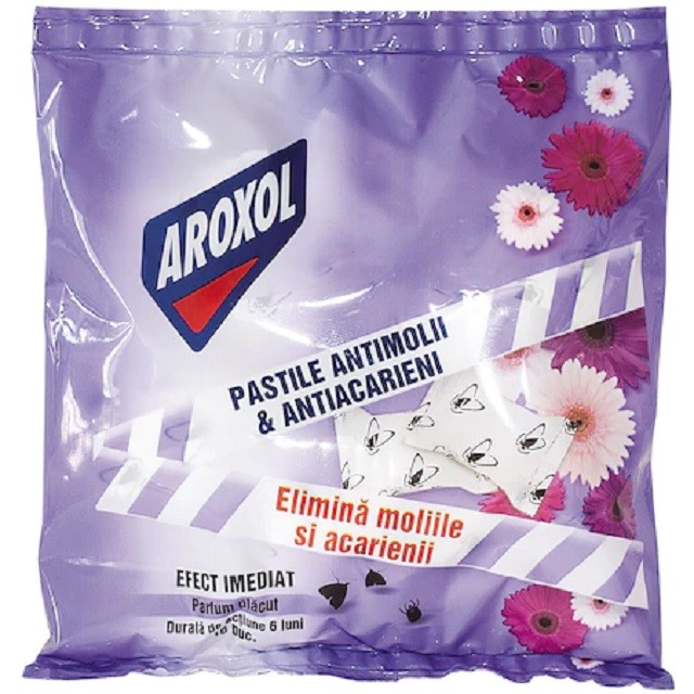 Pastile Parfumate Antimolii & Antiacarieni Aroxol x 16 Bucati