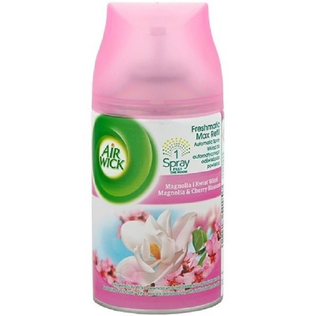 Rezerva Odorizant de Camera Spray Air Wick, Magnolie si Flori de Cires, 250 ml