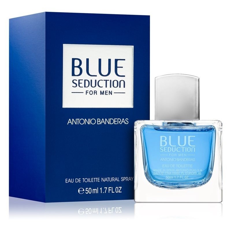Apa de Toaleta Antonio Banderas Blue Seduction Men, Barbati, 50 ml