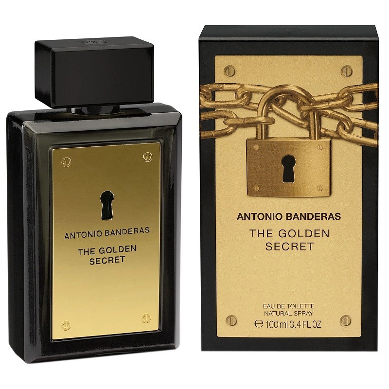 Apa de Toaleta Antonio Banderas Golden Secret, Barbati, 100 ml